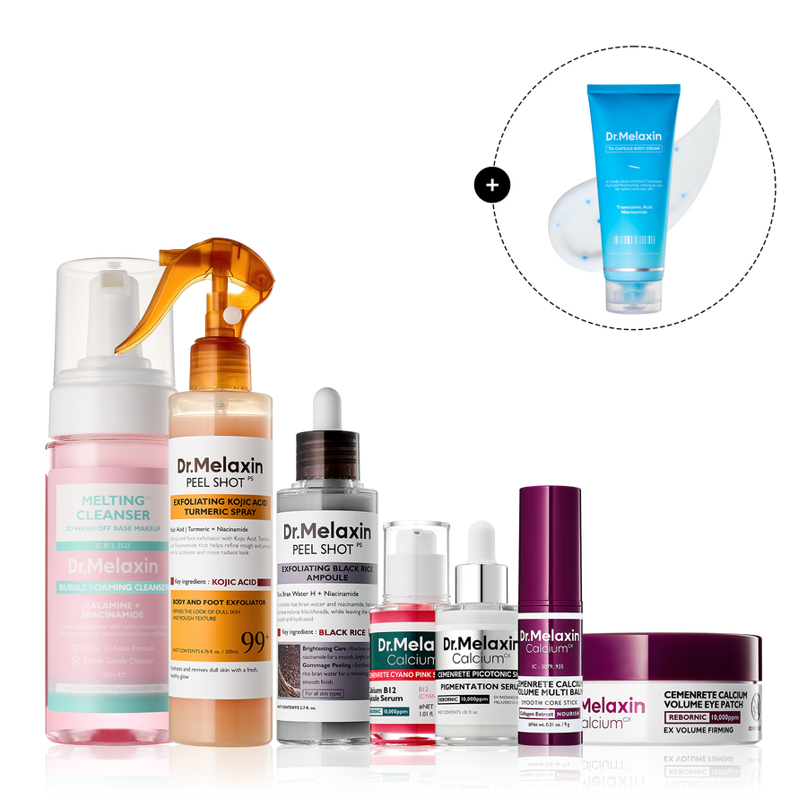 [Dr.Melaxin Exclusive] Radiant Blowout Routine Set — Body Glow Edition - image 1